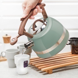 Czajnik na indukcję Konighoffer Cosmic Green 3 l zielony połysk