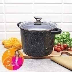Garnek na indukcję wysoki Konighoffer Pollo 6 l i 2 nakładki
