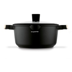 Garnek na indukcję z pokrywką Konighoffer Black Rose 6 l