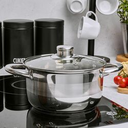 Garnek ze stali nierdzewnej Tadar Luzon 5,7 l z pokrywką