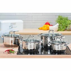Garnek ze stali nierdzewnej Tadar Roger 16 cm indukcja