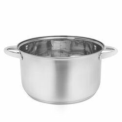 Garnek ze stali nierdzewnej Tadar Cori 24 cm z pokrywką