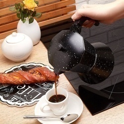 Kawiarka włoska KonigHOFFER Black Granite Marble 450 ml