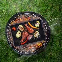 Maty grillowe Tadar BBQ 40 x 33 cm prostokątne 10 sztuk