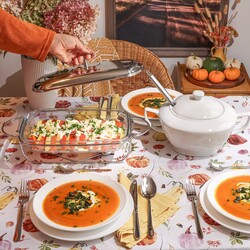 Naczynie szklane na podgrzewaczu Tadar Longa 2 l prostokątne