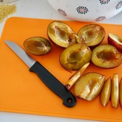 Nóż do warzyw i owoców Tadar 7,5 cm czarny