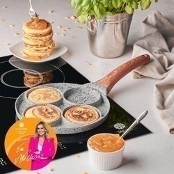 Patelnia granitowa do pancakes i placków Konighoffer Venga 21 x 2 cm