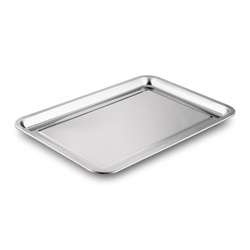 Taca metalowa nierdzewna Tadar 44,5 x 34,5 cm prostokątna