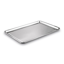 Taca metalowa nierdzewna Tadar 59,5 x 39,5 cm prostokątna