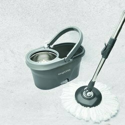 Wiadro plastikowe i mop obrotowy KonigHOFFER Clean It +zapas