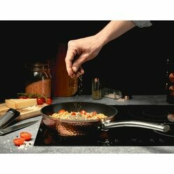 Zestaw 3 patelni na indukcję Starke Pro Black Copper 20 cm 24 cm 28 cm
