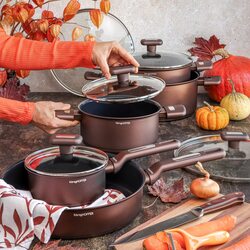 Zestaw garnków ceramicznych na indukcję Konighoffer Reno 10 elementów