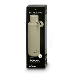 Butelka termiczna Starke Pro Savana 600 ml żółta