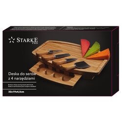 Deska do sera z 4 akcesoriami Starke Pro 32x19x4,5 cm