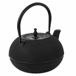 Imbryk do herbaty z zaparzaczem żeliwny Konighoffer Hanako 1,8 l czarny