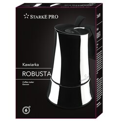 Kawiarka nierdzewna Starke Pro Robusta 6 filiżanek
