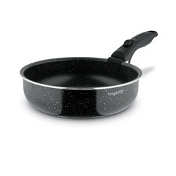 Komplet patelni głębokich z odpinaną rączką Konighoffer Spinel Black 20 / 24 / 28 cm indukcja