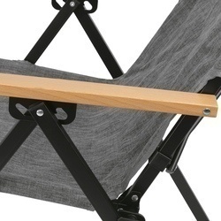 Krzesło ogrodowe turystyczne z torbą Tadar Outdoor 3 pozycje 59 x 67 x 100 cm