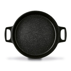 Patelnia aluminiowa na indukcję krótkie uchwyty Konighoffer Vitello 32 cm