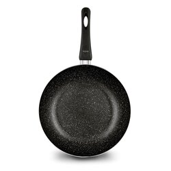 Patelnia WOK na indukcję Tadar Marmara Black 30 x 8,5 cm
