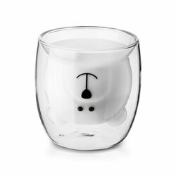 Szklanki termiczne do kawy i herbaty Tadar Sublime Miś 250 ml 2 szt.