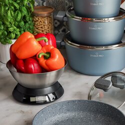 Waga kuchenna elektroniczna z metalową miską Konighoffer 5 kg