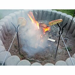 Widelec ogniskowy do pieczenia kiełbas teleskopowy Tadar 30-115 cm