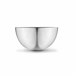 Zestaw 3 misek nierdzewnych Tadar 14,5 cm 18,5 cm 23,5 cm srebrny satyna