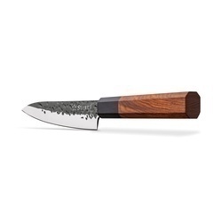 Zestaw garnków na indukcję Starke Pro Texture Copper 10 elementów i 3 noże Toshiro