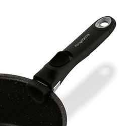 Zestaw garnków z odpinaną rączką Konighoffer Spinel Black 4 elementy bez indukcji