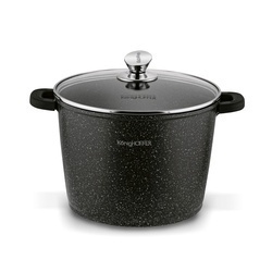 Garnek na indukcję wysoki Konighoffer Pollo 6 l i 2 nakładki