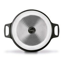 Patelnia aluminiowa na indukcję krótkie uchwyty Konighoffer Vitello 32 cm