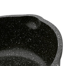 Patelnia na indukcję z pokrywką Starke Pro Taylor Marble 24 cm głęboka
