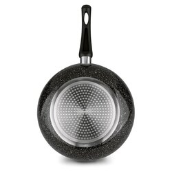 Patelnia WOK na indukcję Tadar Marmara Black 30 x 8,5 cm