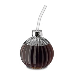 Szklanka ze słomką Tadar Bombka 400 ml