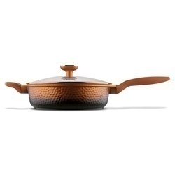 Zestaw garnków na indukcję Starke Pro Texture Copper 10 elementów i 3 noże Toshiro