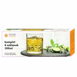 Komplet szklanek Tadar Cask 300 ml 6 sztuk