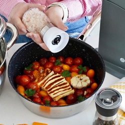 Zestaw młynków ręcznych do soli i do pieprzu Tadar 170 ml
