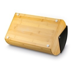 Chlebak bambusowy Konighoffer Fushion 36 x 22 x 17 cm czarny