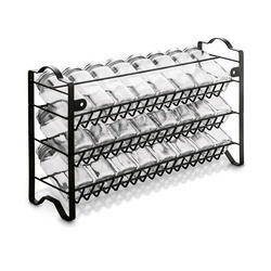 Stojak na przyprawy metalowy Tadar Sabores 24 przyprawniki