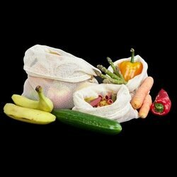 Woreczki bawełniane Tadar No Waste 6 szt. różne rozmiary