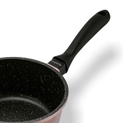 Zestaw garnków Konighoffer Pollo Rose Gold 8 elementów 2 nakładki i 2 podkładki
