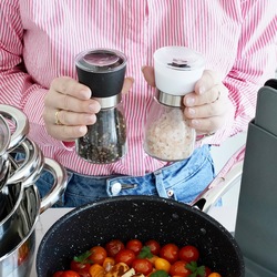 Zestaw młynków ręcznych do soli i do pieprzu Tadar 170 ml