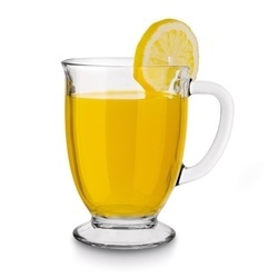 Kubki szklane Tadar Carlo 450 ml 6 sztuk i 6 zaparzaczy do herbaty
