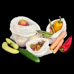 Woreczki bawełniane Tadar No Waste 6 szt. różne rozmiary
