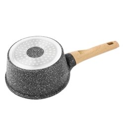 Zestaw garnków i patelni granitowych Starke Pro Ashen Granite 9 elementów i 5 miarek