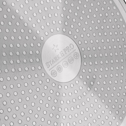 Zestaw garnków na indukcję Starke Pro Golden Marble 10 elementów