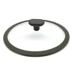 Patelnia na indukcję marmurowa z pokrywką Starke Pro Viridi 24 cm głęboka