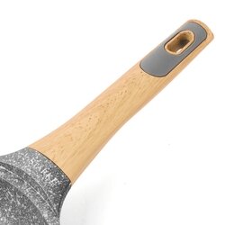Zestaw garnków i patelni granitowych Starke Pro Ashen Granite 9 elementów i 5 miarek