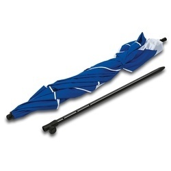 Parasol plażowy z pokrowcem Tadar Deluxe XL 240 cm niebieski